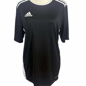 Women's Adidas Activewear T-Shirt, 'Climate, Size XL, Black